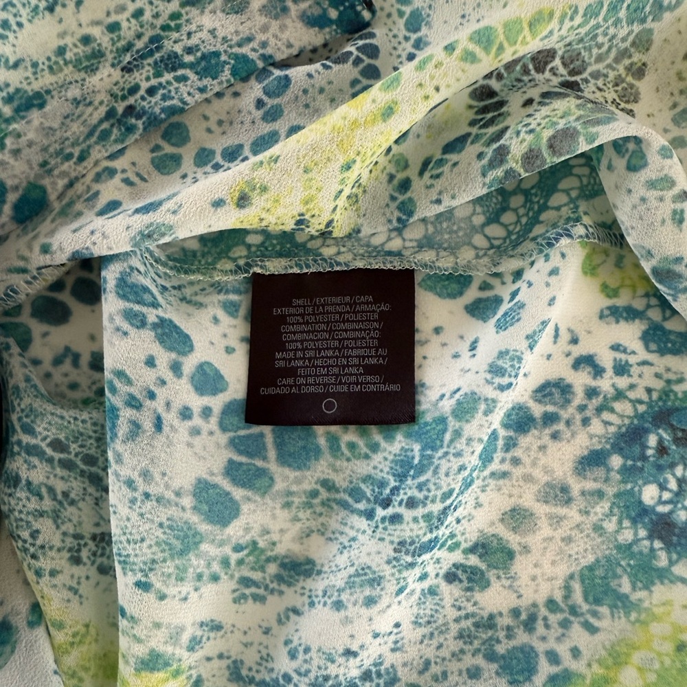 Tahari Multi Color Blouse - Picture 5 of 6